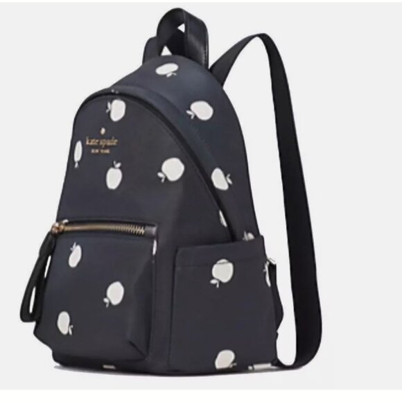 Kate Spade Chelsea The Little Better Nylon Mini Backpack - Apple Orchard Toss - Picture 4 of 5